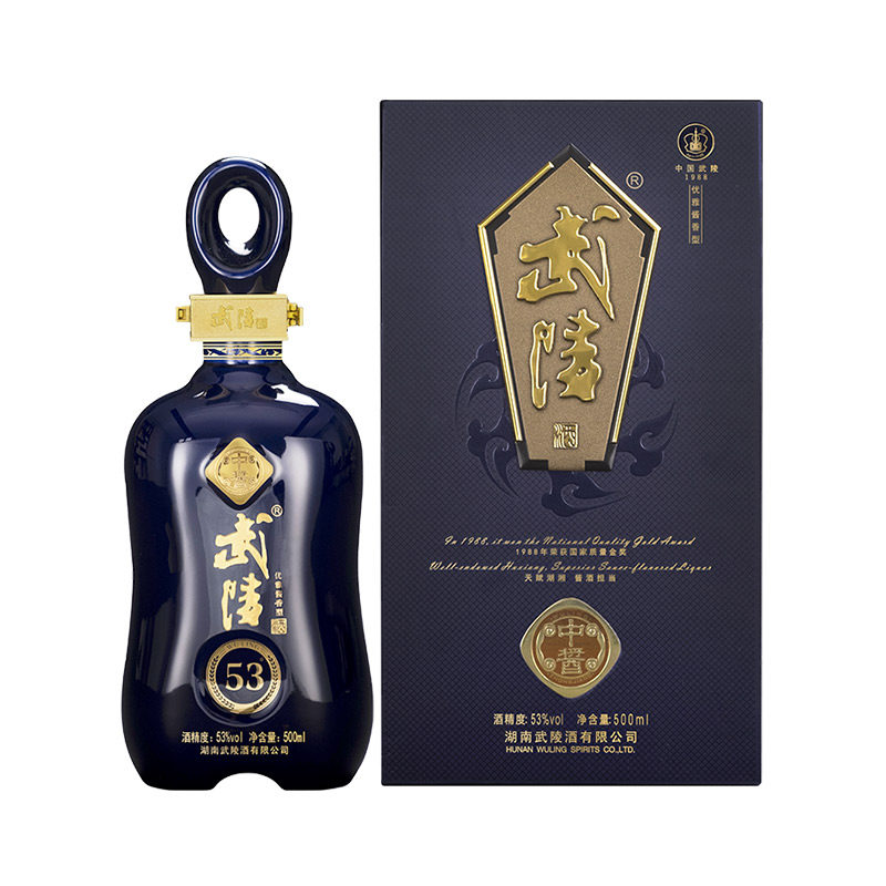 湖南名酒53度酱香型白酒年货送礼