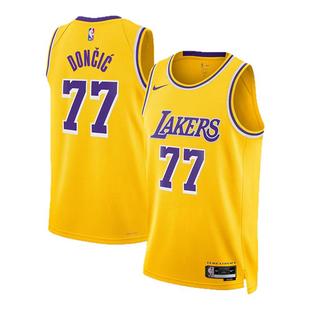 NBA官方Nike耐克湖人卢卡东契奇球衣Swingman速干篮球服