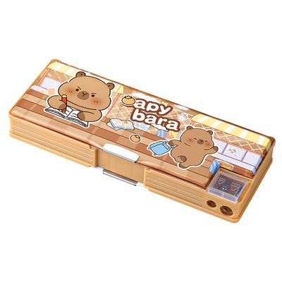 爆款双面大容量文具盒小学生笔袋