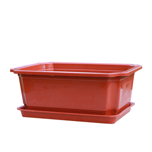 长方形盆景塑料花盆绿萝种菜盆榕树特大加厚盆栽多肉四边形八角盆