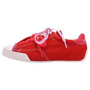 匡威Converse新款男女红色芭蕾舞薄底鞋休闲德训帆布鞋子低帮板鞋