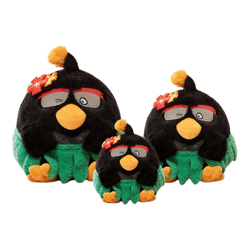 正版ANGRYBIRDS毛绒公仔玩具