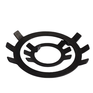 止退垫圈A3钢原GB858圆螺母用止动垫圈齿形垫圈 ￠10-200六爪垫圈