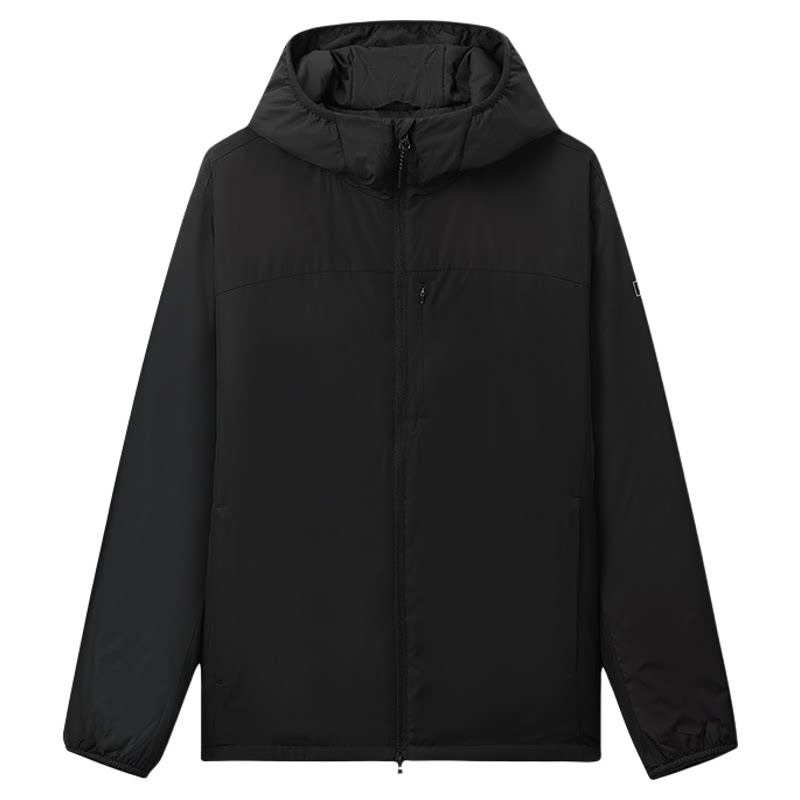 森马时尚联名连帽防泼水棉服男装