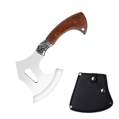 野营开山斧昊霞便携开刃多功能