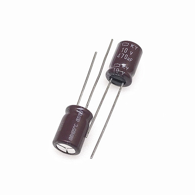 原装铝电解电容10v470uf黑金刚