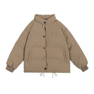 慵懒中国风棉衣男冬季机能工装保暖棉服外套日系复古阔版短款棉袄