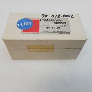 HAMAMATSU PHOTOSENSOR MODULE H6780-20