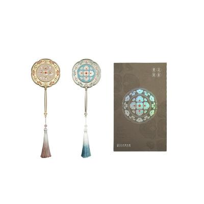 苏州博物馆菱花照影手柄镜