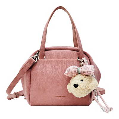 cocoarlene品牌包包甜美时尚百搭波士顿包小众软皮手提斜挎包2259