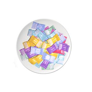 Larin澜润无糖薄荷糖接吻糖圈圈清凉糖海盐花香草莓味招待商用