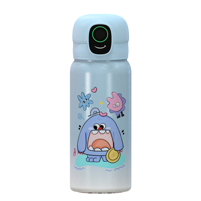 2025新款指纹解锁上学专用保温杯