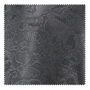 深灰流动云纹双面提花肌理布料 国风创意外套西服diy服装设计面料