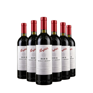 （T）奔富（Penfolds）bin8*6瓶木塞750ml干红葡萄酒澳洲直采