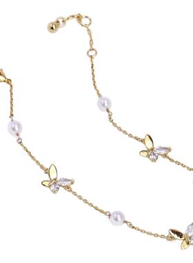 蝴蝶设计高级感百搭清新气质手链