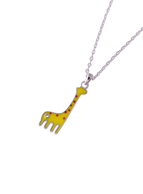 长颈鹿项链女小众设计感可爱礼物