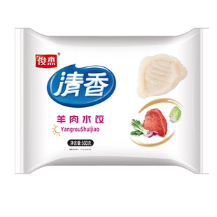 俊杰清香速冻水饺500g韭菜鸡蛋牛羊肉香菇猪肉大葱手工速冻水饺