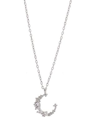超仙气质月亮项链女款轻奢小众