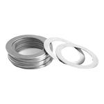 304不锈钢超薄金属垫片圆形0.2/0.3螺丝介子调整垫圈轴用间隙平垫