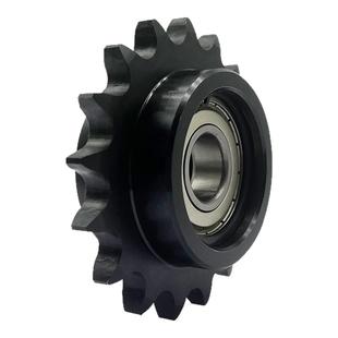 2分3分35B惰轮涨紧链轮带单双轴承惰性链轮链 条齿轮04C 06B 06C