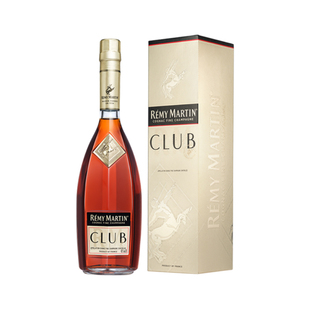 【官方旗舰】人头马CLUB法国优质香槟区干邑白兰地洋酒1000ml*5瓶