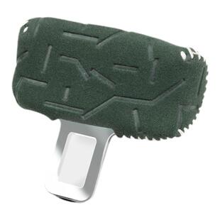 适用极氪7X/001/009安全带扣保护套防撞翻毛皮压纹升级款内饰配件