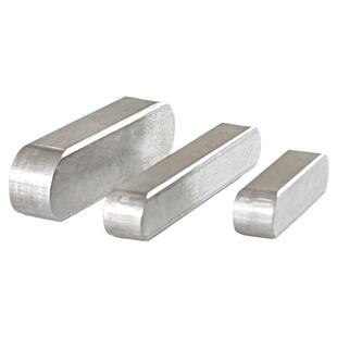 304不锈钢平键销圆角A型方键销键条GB1096A形方料M3M4M6M8M10M12