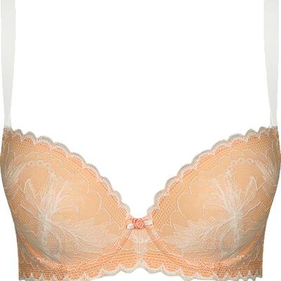 古今3/4蕾丝花边上托文胸