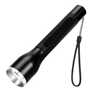 徙步超亮用2节5号干电池款手电户外铝合金远射防水强光送两节电池