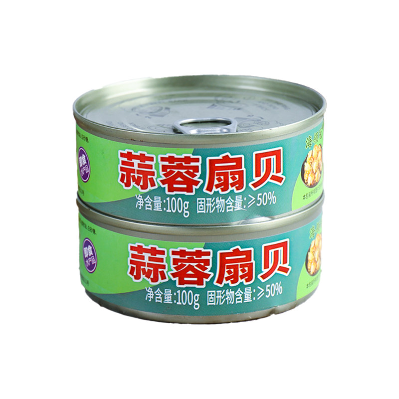 扇贝肉罐头麻辣蒜蓉味