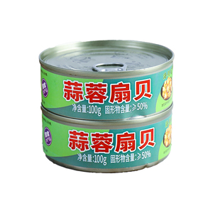 扇贝肉罐头麻辣蒜蓉味