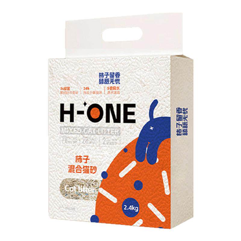柿子猫砂1.5mm除臭不沾底