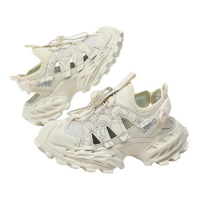 吉普儿童沙滩鞋运动包头溯溪凉鞋