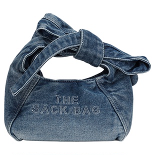 丹宁牛仔包包女2026新款高级感手提包单肩包小众设计感斜挎包女包