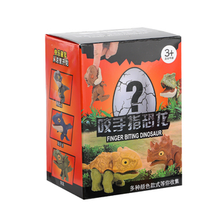 夜光咬手指恐龙盲盒霸王龙荧光益智仿真动物模型摆件儿童玩具礼物