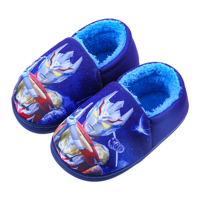 奥特曼儿童棉拖鞋男童2025新款