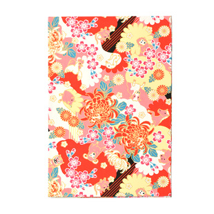 日本美浓和纸友禅染御朱印帐空白折页本子册页盖印章手帐本笔记本