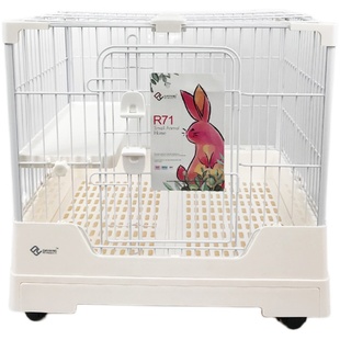 达洋新式兔笼透明玻璃家用大号兔子笼子室内专用荷兰猪豚鼠R81PRO