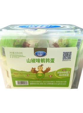 贤哥山椒鹌鹑蛋即食虎皮鸟蛋卤蛋