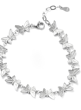 S925银情侣手链手饰送礼物