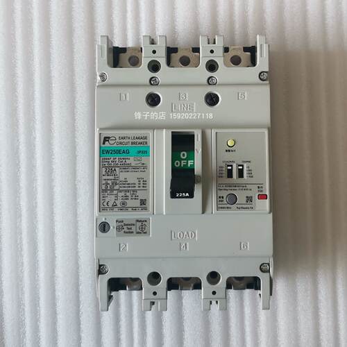 议价全新原装日本富士漏电断路器带辅助触点EW250JAG-3P0125BW