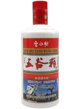 新疆沙湾雪水坊五谷粮50度500毫升浓香型整箱6纯粮酿造送砖茶包邮