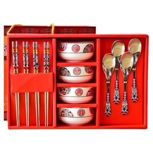 程老师马勺脸谱餐具中国风礼品送老外出国礼物北京纪念工艺品特产