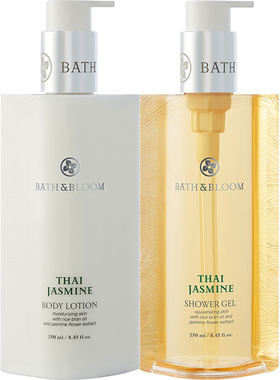 身体乳bathbloom泰国茉莉组合装