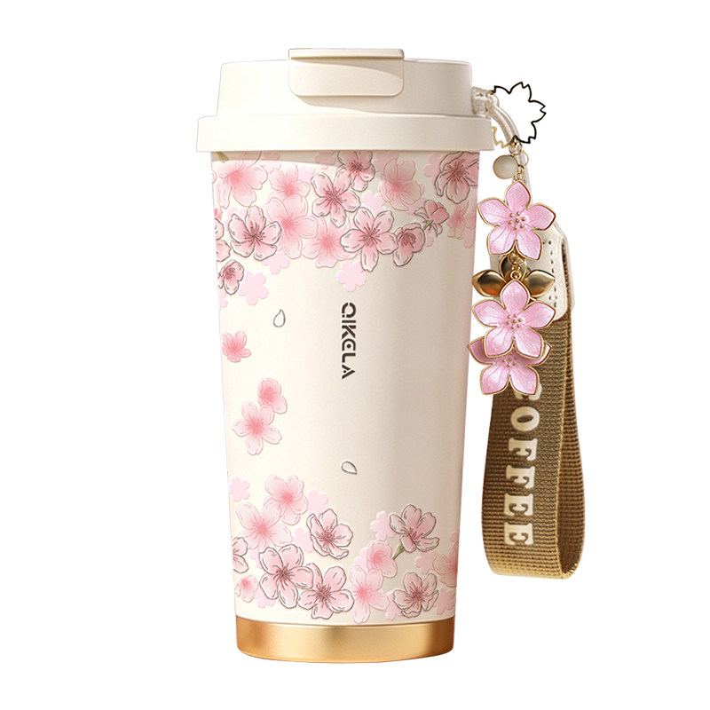 高颜值保冷保温杯茶水分离