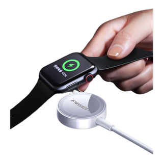 品胜适用苹果iPhone iwatch applewatch无线充电器S4线六手表五手机S5通用s6磁吸式SE数据线s8二合一底座7代