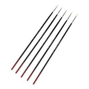 尼龙勾线画笔极细画笔套装水粉笔描边丙烯画水彩画国画油画描线毛笔美术生专用面相笔学生绘画颜料勾勒工笔