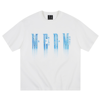 MEDM25SSLOGO闪光烫钻短袖T恤