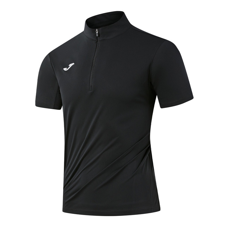Joma26新款轻量机能运动T恤户外跑步健身训练轻薄透气半高领短袖