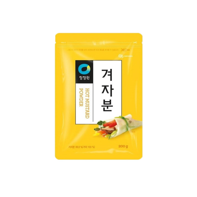 包邮整箱清净园黄芥末粉200g*24袋寿司生鱼片料理店批发商用整箱